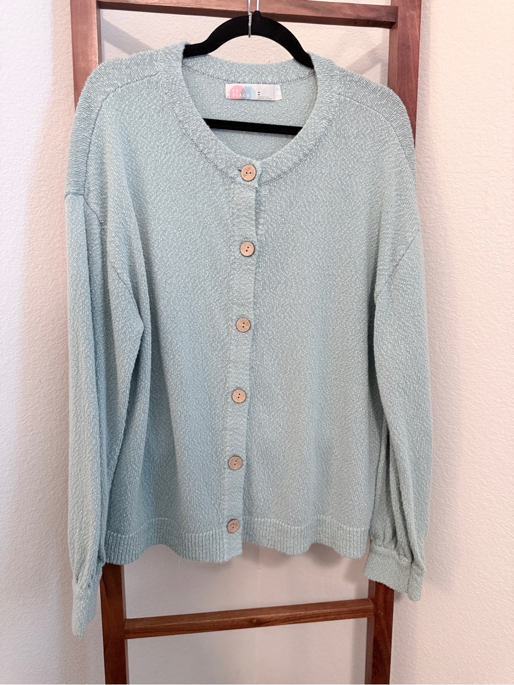 Free People Beach Ameena Sweater Skort Set in Blue Haze Size Medium - Picture 3 of 8